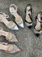 Luxury Style Rhinestone Pointed Toe Stiletto